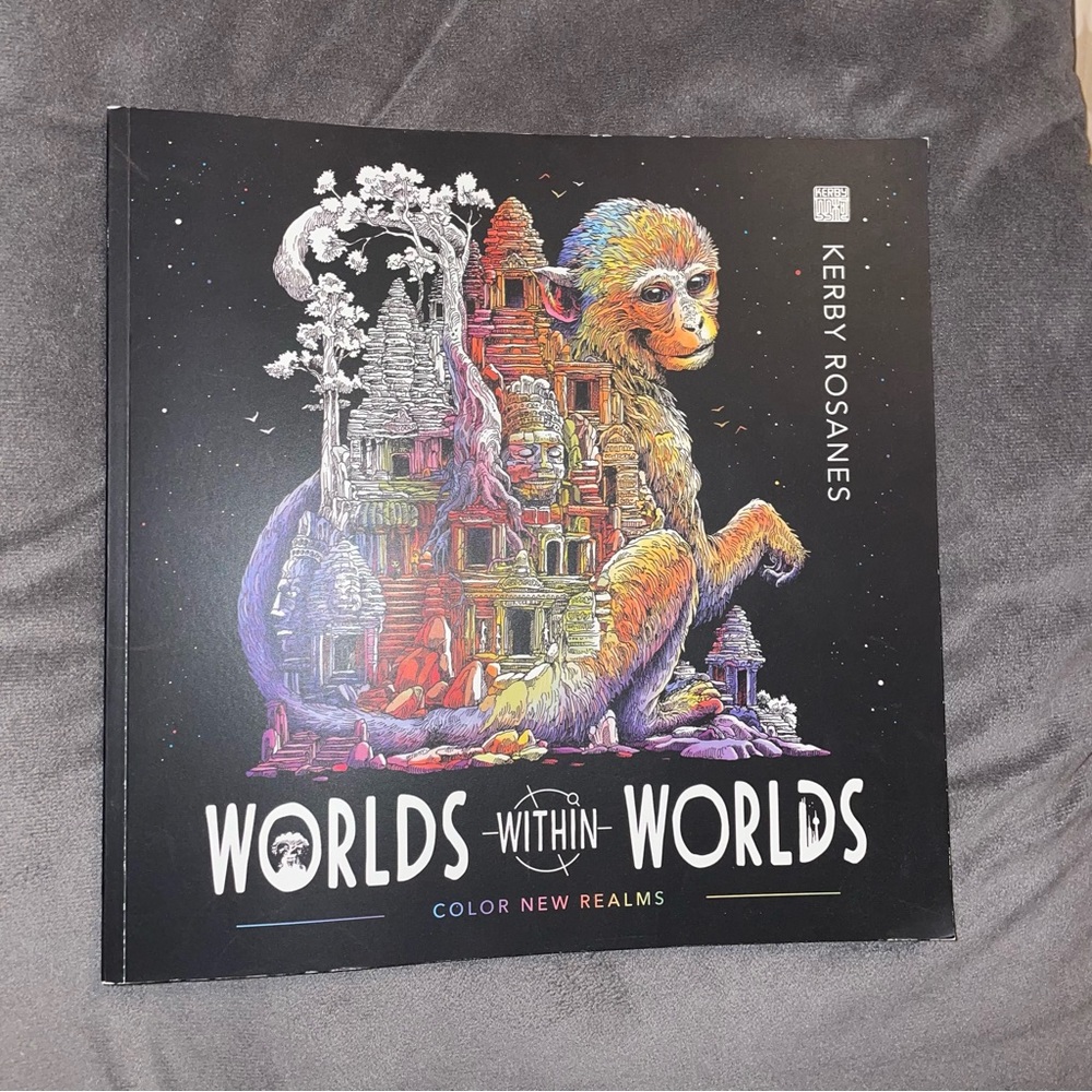 Worlds within Worlds Coloring Book